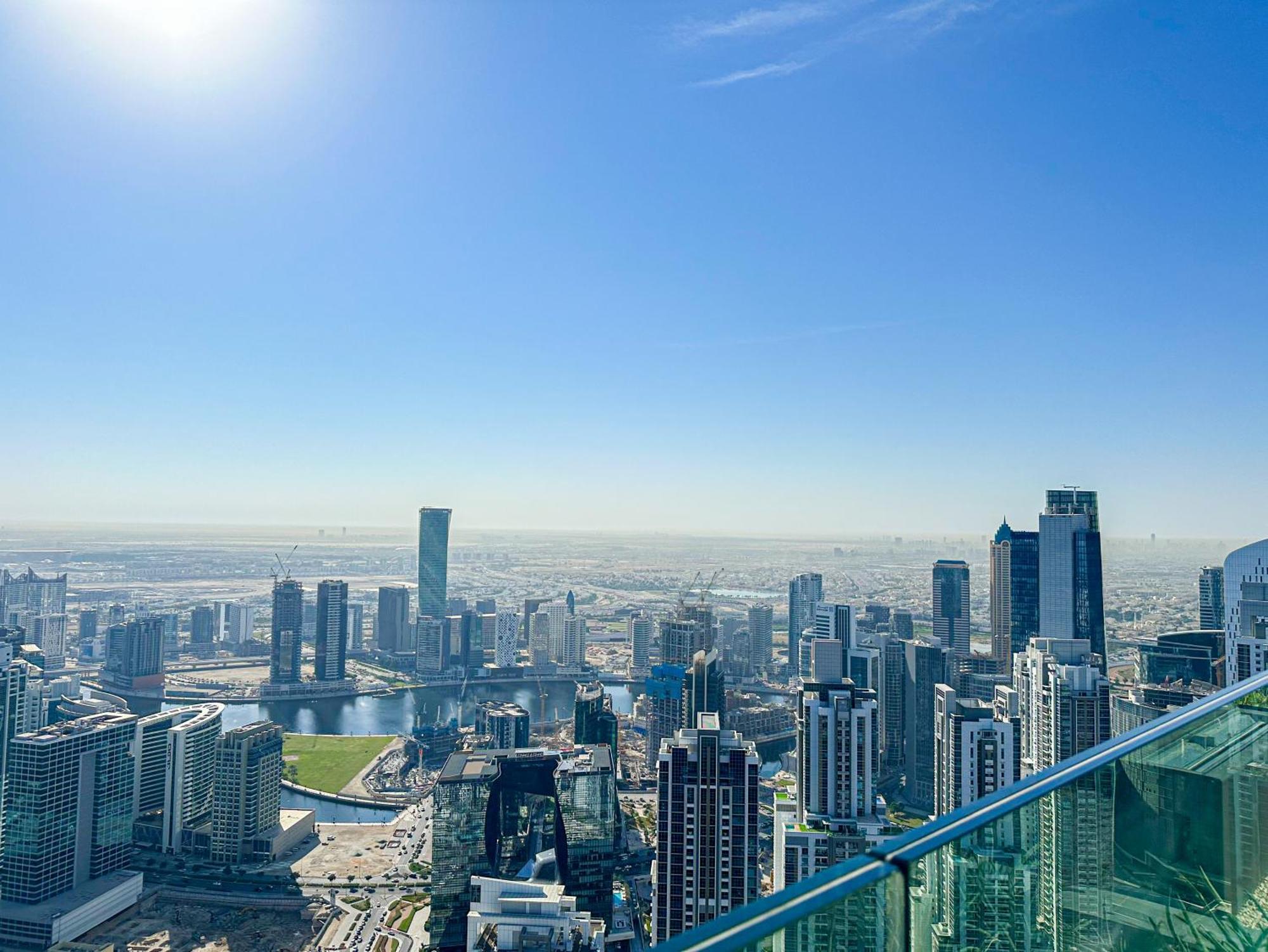 Full Burj Khalifa View Lux 2Bedroom With Rooftop Pool Central Location In Paramount Hotel Midtown Dubai Esterno foto